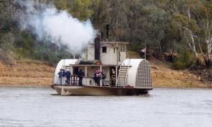 Echuca paddle steamer