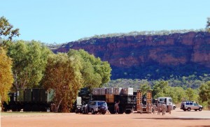 US Marine convoy NT