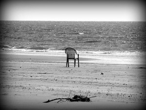 Chair on beach Jasleen Kaur